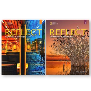 리플렉트 Reflect 레벨 4 Reading & Witing + Listening & Speaking 세트 (전2권) Cengage Leaning