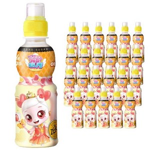 웅진 캐치 티니핑 제로 애플망고 음료, 200ml, 24개