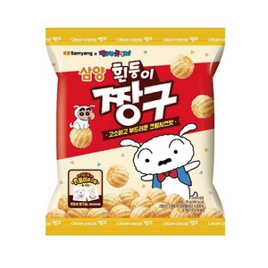 삼양 흰둥이 짱구 스낵, 70g, 10개