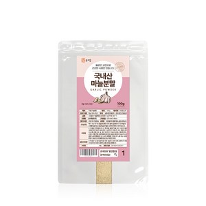 윤고집 국내산 마늘분말 가루, 1개, 100g