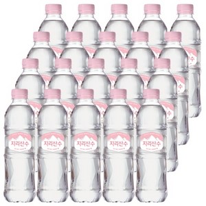 지리산수 핑크 에디션 생수, 500ml, 60개