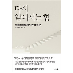 다시 일어서는 힘:인생의 전환점에서 꼭 가져가야 할 한 가지, 비즈니스북스, 존 맥스웰