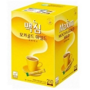 맥심 모카골드 마일드 커피 믹스, 12g, 210개입, 1개