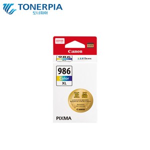 캐논 정품 PG-985XL CL-986XL 대용량 PIXMA TS7790 TS7790A, 1개, 컬러대용량