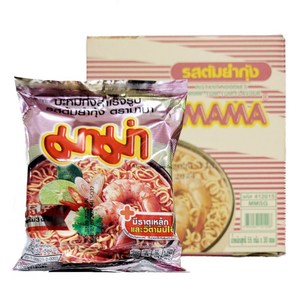 태국 MAMA 마마 새우 똠얌 shimp tomyum flavou, 30개