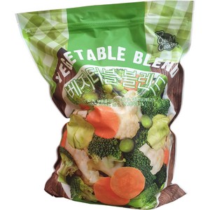 [트레이더스] 베지터블 블렌드 2kg 아이스박스포장(냉동), 1개