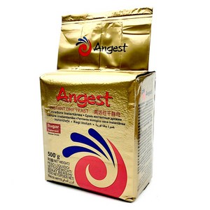 아시아푸드 엔지스트 인스턴트 이스트 고당 ANGEST INSTANT YEAST SUGAR, 500g, 2개