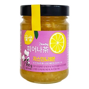 꽃샘 꽃샘식품 피어나다 자스민&레몬차 350g x 3개, 1개입