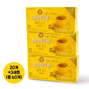 마이티케 모카골드, 3개, 20개입, 12g