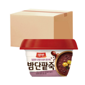 동원 양반 밤단팥죽, 285g, 24개