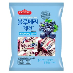 일광제과 블루베리 젤리2, 280g, 3개