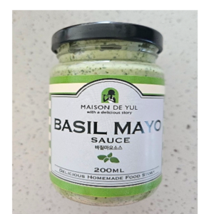 메종드율 바질마요소스 MAISON DE YUL BASIL MAYO 국산, 1개, 200ml