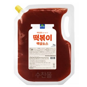 면사랑 순한맛 떡볶이 액상소스 2kg, 2개