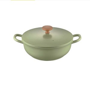 PN풍년 인덕션 블리스 라레트로IH 웍전골, 24cm, PISTACHIO GREEN, 1개