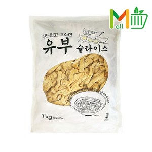 코우 유부 슬라이스, 1kg, 1개