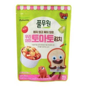 풀무원 탑티어 한끼 자취 식사 추천 반찬 토마토김치 (300g) 김치 겉절이 깍뚜기 배추, 300g, 2세트