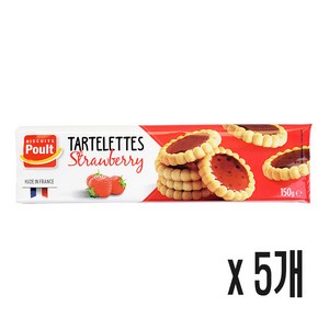 폴트 딸기 타르트 150g, 5개