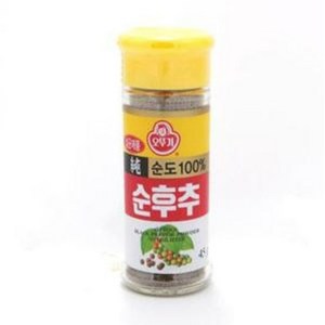 오뚜기 순후추 45그람, 45g, 20개