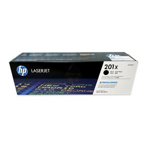 HP 201X 정품토너(대용량) CF400X(검정) CF401X(파랑)CF402X(노랑) CF403X(빨강) M252 MFP M277, 검정, 1개