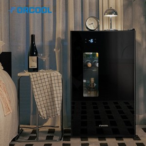 포쿨 홈비어 음료수냉장고 미니쇼케이스 살얼음맥주 98L, FC-98MSCB