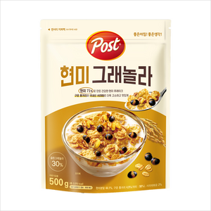 포스트 현미 그래놀라 시리얼, 500g, 2개