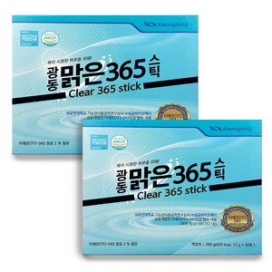 광동 맑은365 스틱 30p, 12g, 60개