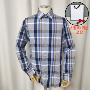 [매장정품] 닥스 DAKS 남성용 긴팔 캐주얼 셔츠 남방 - 쇼핑백 동봉