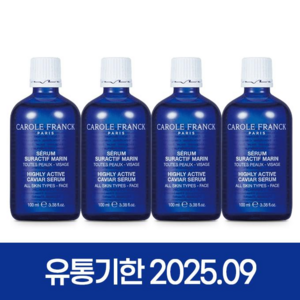 캐롤프랑크 서렉티브 마린 캐비어 세럼, 4개, 100ml