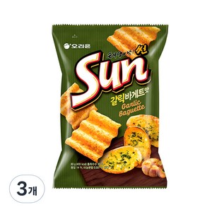 오리온 썬 갈릭바게트맛, 80g, 3개