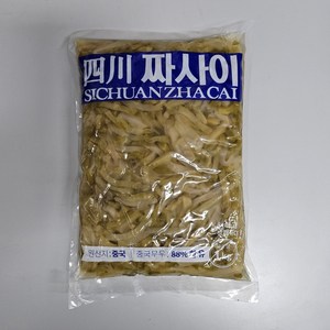 용차 짜사이 1kg 무절임 짜싸이 중식밑반찬, 1개