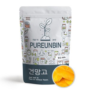 푸른빈 건 망고 슬라이스, 1개, 500g