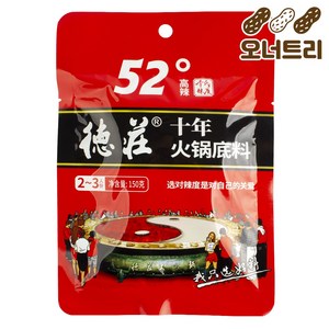 덕장 매운 우지 훠궈 소스 52도 150g, 1개