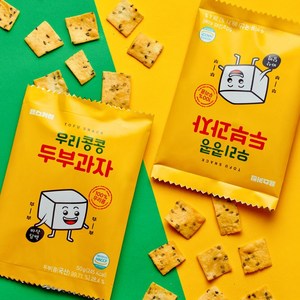 국산콩으로 만든 우리콩콩 두부과자 10팩, 10개, 50g