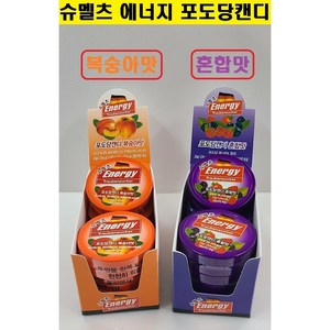 슈멜츠 에너지 포도당캔디 복숭아맛, 33g, 6개