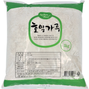 새롬푸드 호밀가루 3kg, 6개