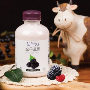 임실치즈마을 이플목장 복분자요구르트 500ml 고소한 요거트, 1개