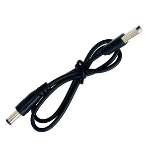 USB to DC 009 5.5x2.1_0.5M USB전원케이블 DC5V연결케이블, 1개