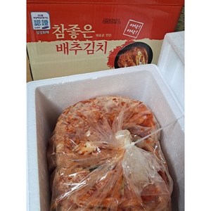 (아이스박스) 생포기 수입김치, 1개, 10kg