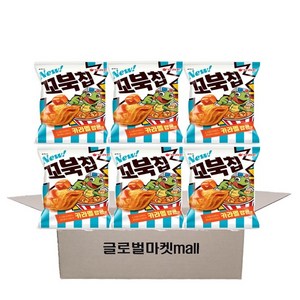 오리온 꼬북칩 카라멜팝콘, 72g, 6개