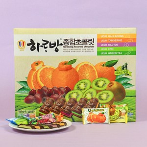 제주 코롬방 하르방 종합초콜릿 46개입, 285g, 2개