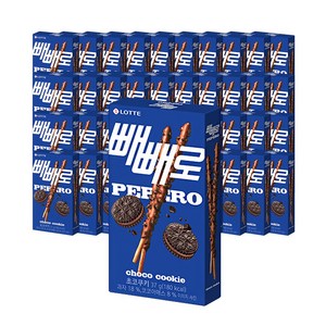 빼빼로 초코쿠키, 37g, 40개