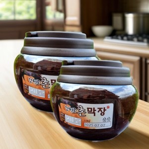 비그린몰 강원도 막장 2종 세트 강원도 된장, 2개, 강원도 막장1.5kg+강원도막장1.5kg