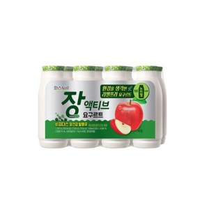 파스퇴르 장액티브 요구르트 사과 145ml 아이스박스포장, 32개