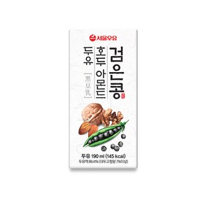 서울우유 검은콩 호두 아몬드 두유, 190ml, 60개