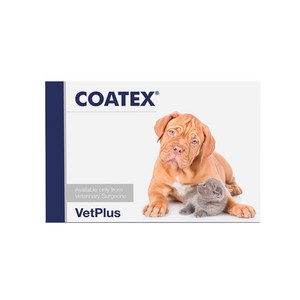 코텍스 피부 영양제 60캡슐 3개 세트 오메가 3 VetPlus Coatex fo Dogs & Cats 반려견 / 반려묘, 1개