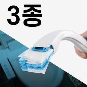 공구아울 변기퐁당청소스틱 + 리필패드 + 변기퐁당 수류탄, 1개