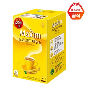 맥심 모카골드커피믹스 170티백, 12g, 170개입, 1개