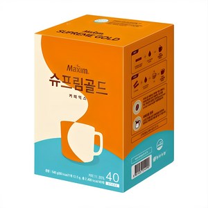 맥심 슈프림골드 커피믹스, 13.5g, 40개입, 1개