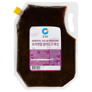 청정원 오리엔탈샐러드 드레싱 2kg, 2개