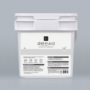 가성비가브랜드다 과탄산소다 산소계 표백제 버킷+계량스푼, 1개, 5kg